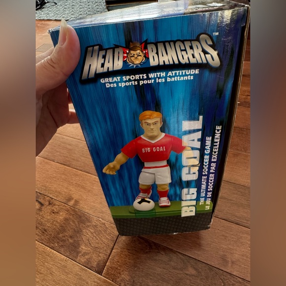 Head Bangers Big Kick Big Goal Soccer Figure Toy 3+ New - Picture 4 of 8